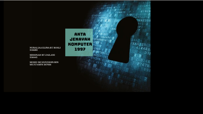 akta jenayah komputer 1997 by nuraliaa rosli on Prezi
