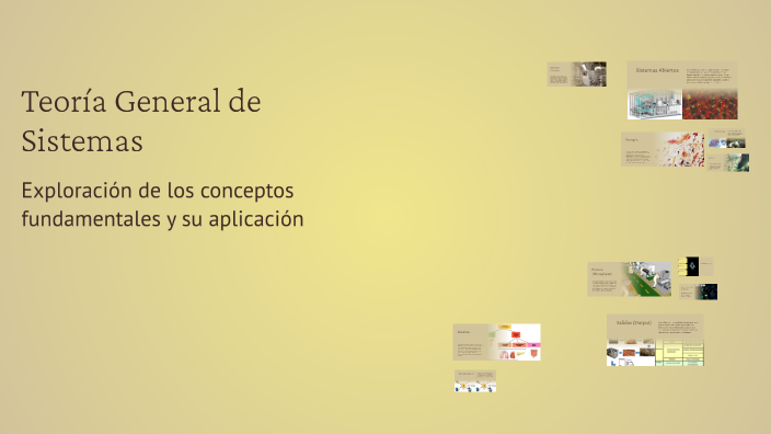 Teoría General de Sistemas by deikelft on Prezi