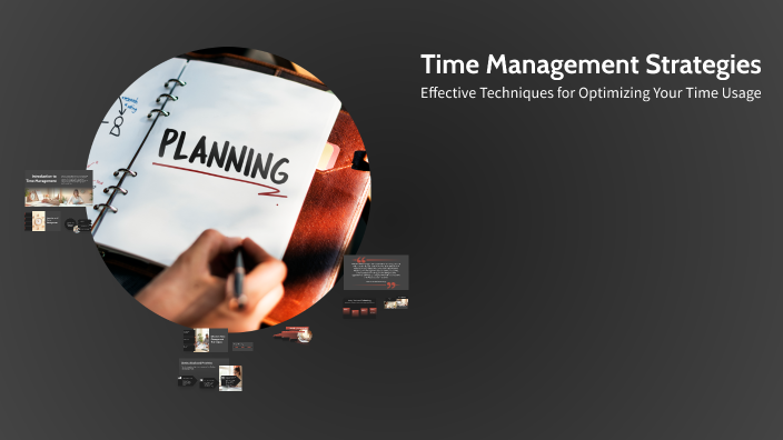 Time Management Strategies by mahmoud aziz on Prezi