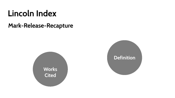 Lincoln Index by Breana Kilgallon on Prezi