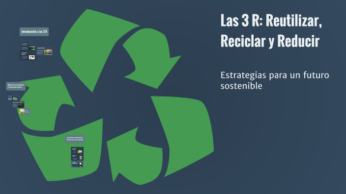 Las 3 R: Reutilizar, Reciclar y Reducir by Jarols Quintero on Prezi