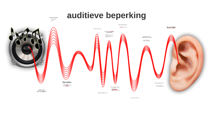 auditieve beperking by daph R