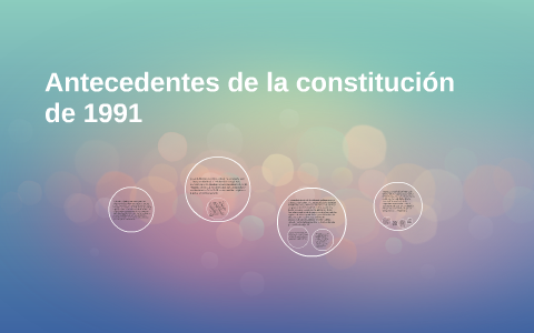 Antecedentes De La Constitución De 1991 By Laura Salamanca On Prezi