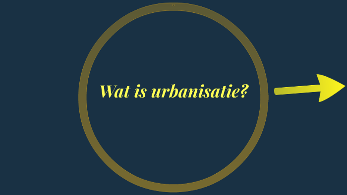 Wat is urbanisatie? by Levi van Leeuwen on Prezi