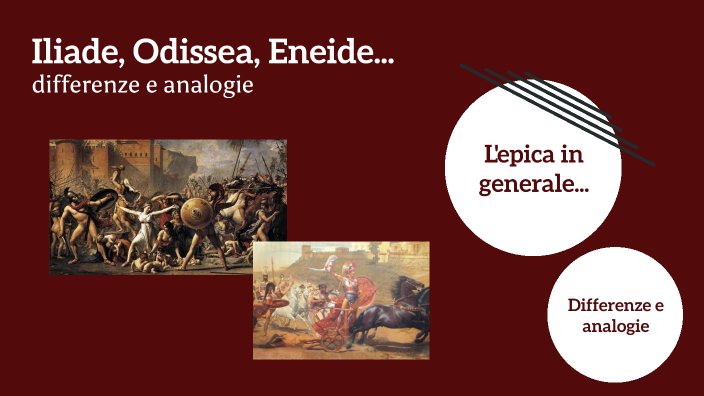 Confronto Tra Iliade Odissea E Eneide