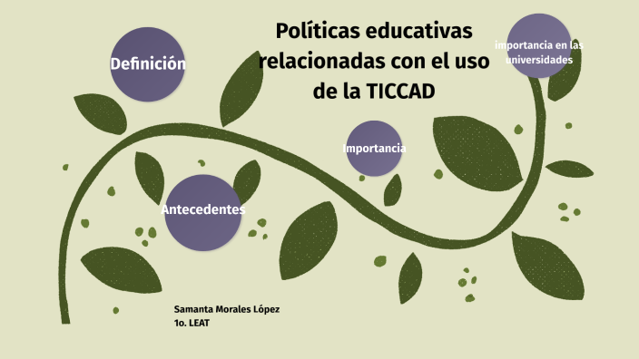 Políticas Educativas Relacionadas Con El Uso De La TICCAD By Samy LopM ...