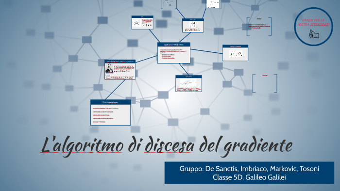 L'algoritmo di discesa del gradiente by ruzica markovic on Prezi