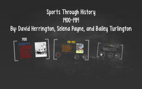 Sports Through History by SelenaBrenay Payne on Prezi