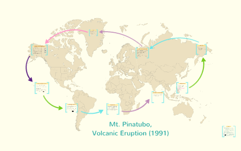 mount pinatubo world map