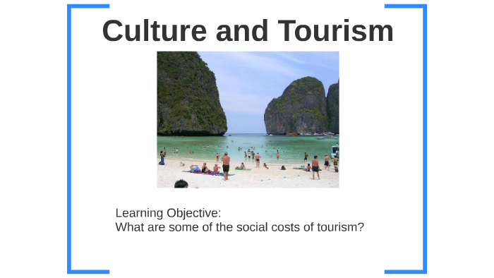 tourism affect on culture