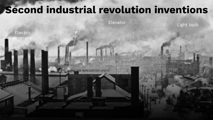 2 important inventions during the industrial revolution