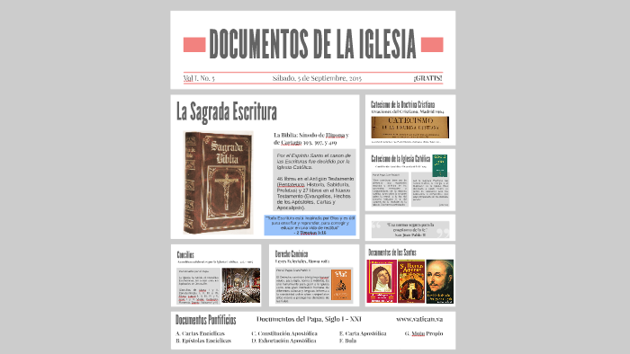 DOCUMENTOS DE LA IGLESIA by Marcos Villalba on Prezi