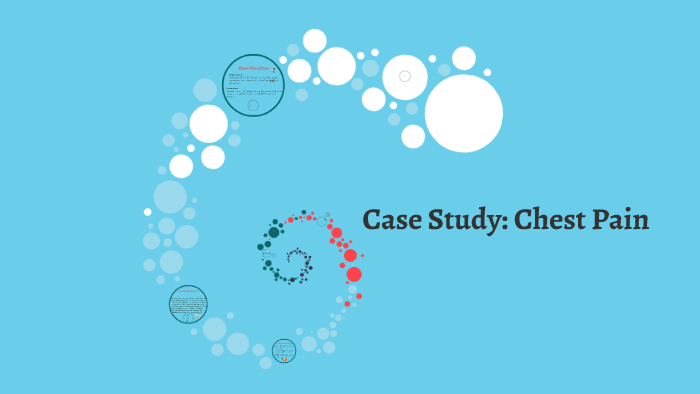 Chest pains case study answers image