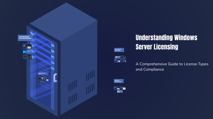 Understanding Windows Server Licensing by Kiran G on Prezi