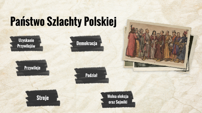 Sprawdzian Z Hisu Państwo Szlachty Posliej