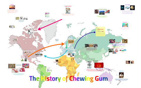 The History Of Chewing Gum By Jessica Orgusyan On Prezi