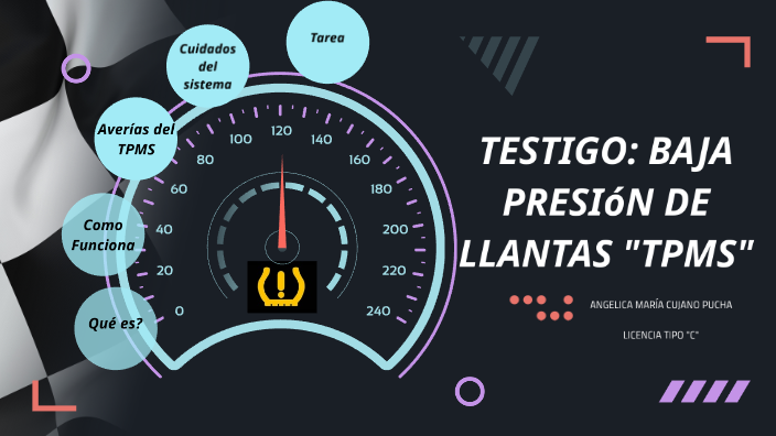 TESTÍGO: BAJA PRESIÓN DE LLANTAS 