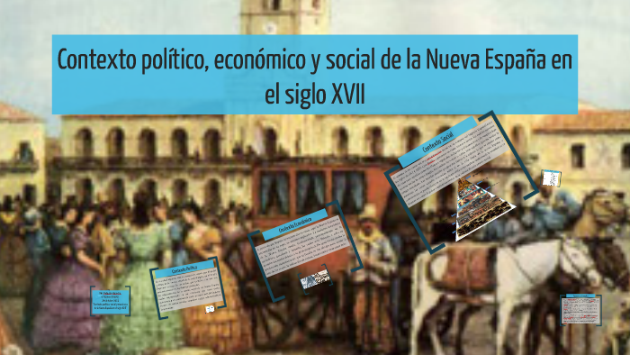 Contexto político, económico y social de la Nueva España