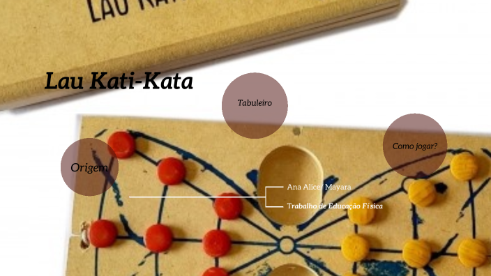 Jogo de Tabuleiro Lau Kati Kata / Borboleta