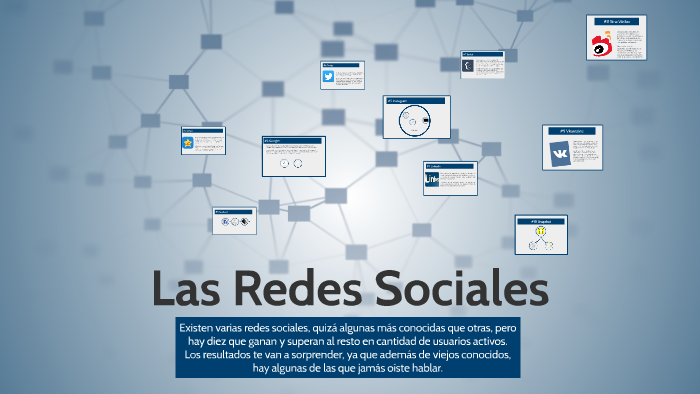 Las Redes Sociales by Tiffany Risso Galloso on Prezi