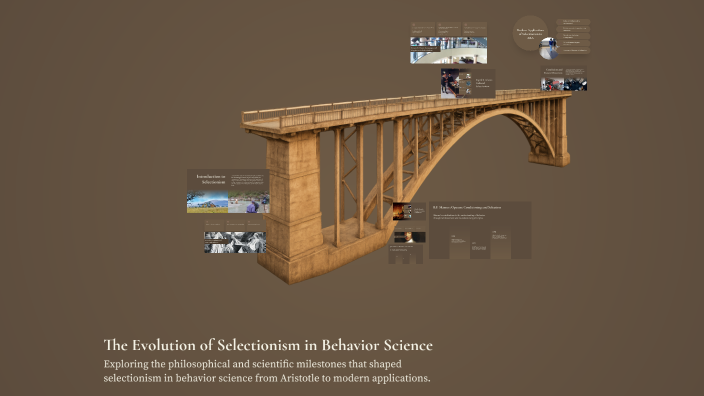 The Evolution of Selectionism in Behavior Science by kayla spraggins on ...