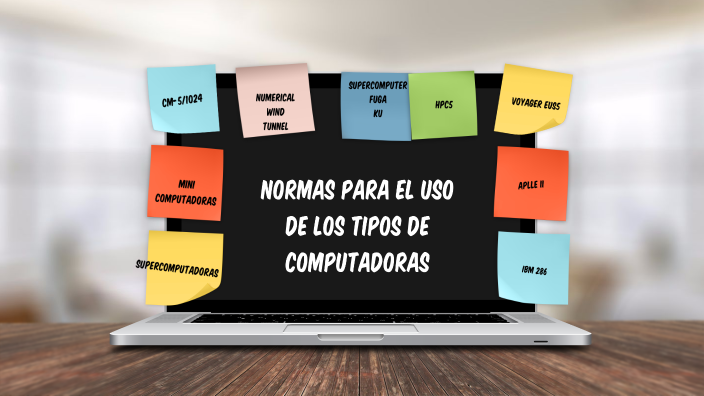 Normas Computer normas para el uso de tipos de computadora by Lucia Garcia on Prezi