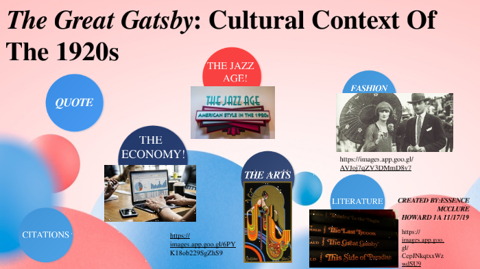 1920s Values Cultural Context Of The 1920s by Essence McClure on Prezi