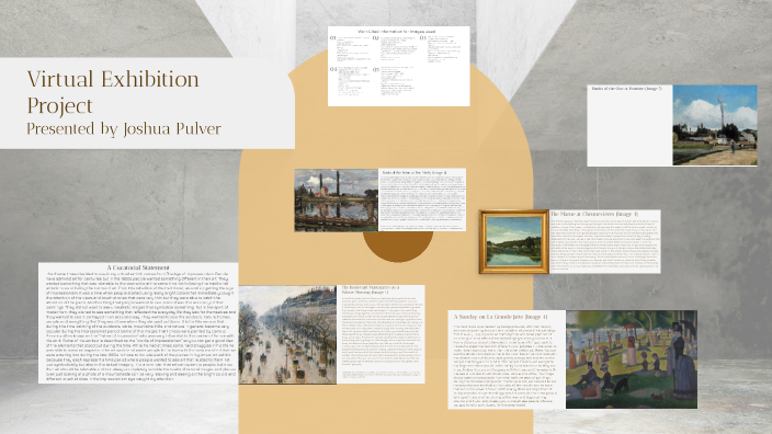 Virtual Exhibition Project by Joshua Pulver on Prezi