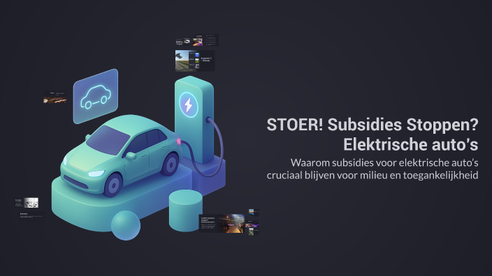 STOER! Subsidies Stoppen? Elektrische auto’s by Natnael Tesfaalem ...