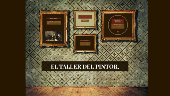 EL TALLER DEL PINTOR. by
