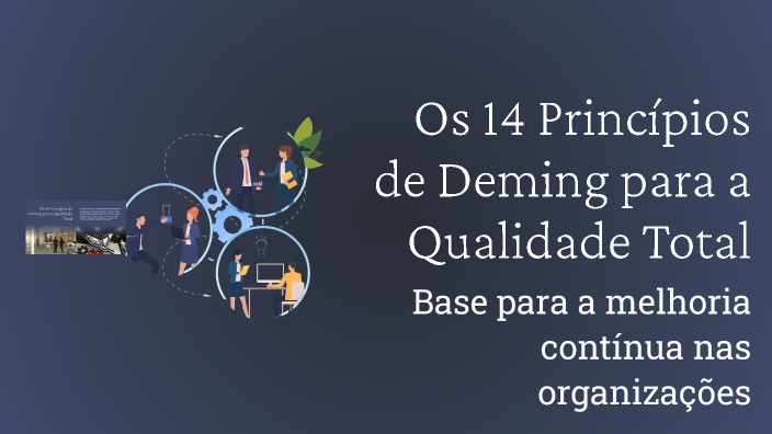 Os 14 Princípios de Deming para a Qualidade Total by Camila Mendes ...