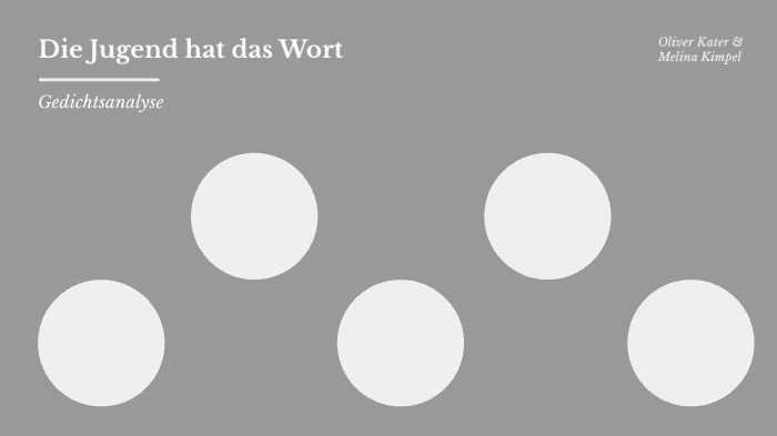 Erich Kästner Die Jugend Hat Das Wort Die Jugend hat das Wort by Melina Kimpel on Prezi