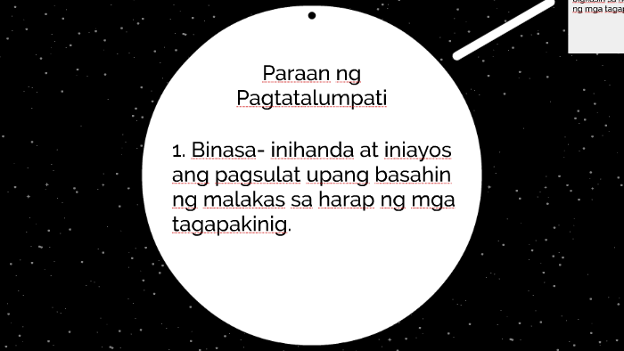 Paraan Ng Pagtatalumpati By Eiros Alcaraz On Prezi