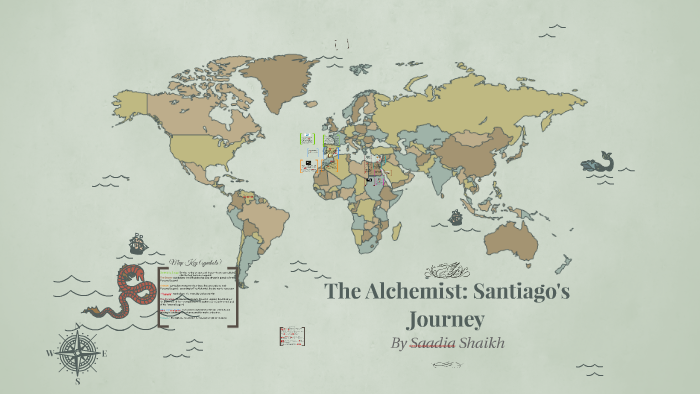 What does the alchemist teach santiago