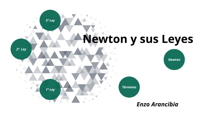 Newton y sus leyes by Enzo Arancibia on Prezi