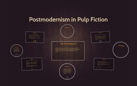 pulp fiction postmodernism essay