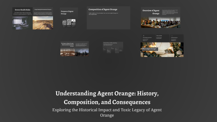 Understanding Agent Orange: History, Composition, and Consequences by ...