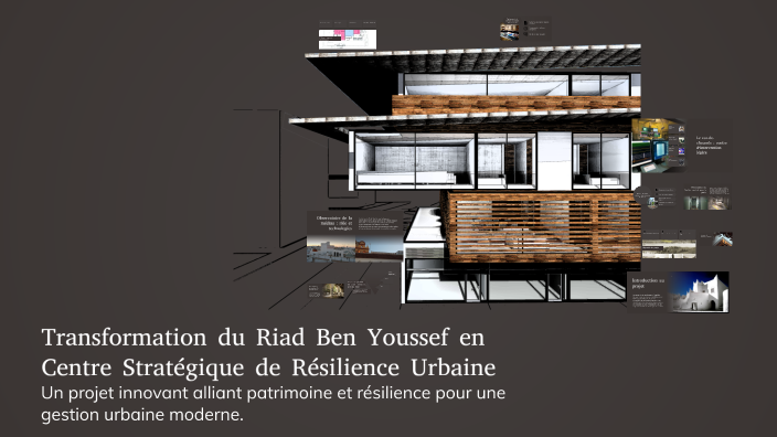 Youssef Riad Transformation du Riad Ben Youssef en Centre Stratégique de Résilience ...