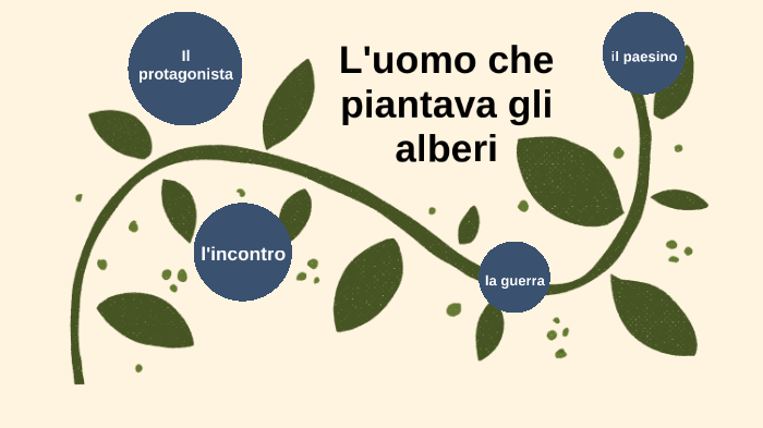 l'uomo che piantava gli alberi by Luca Sacchini on Prezi