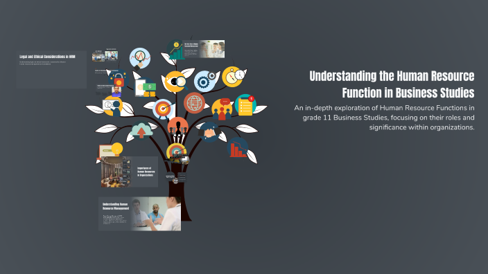 Understanding the Human Resource Function in Business Studies by ...