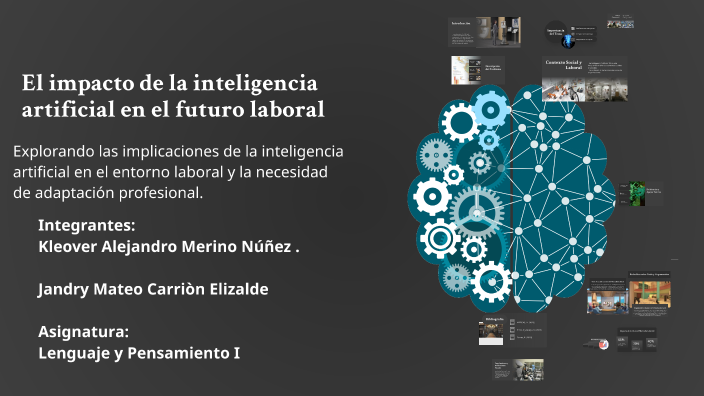 El impacto de la inteligencia artificial en el futuro laboral by ...