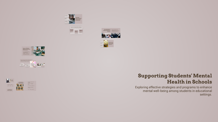 Supporting Students' Mental Health in Schools by America B on Prezi