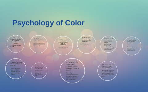 Psychology of Color by Maria Rodriguez on Prezi