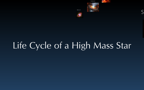 The Life Cycle of a High Mass Star by Edina Habibovic on Prezi