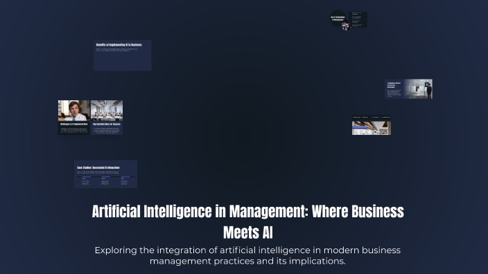 Artificial Intelligence in Management: Where Business Meets AI by ...