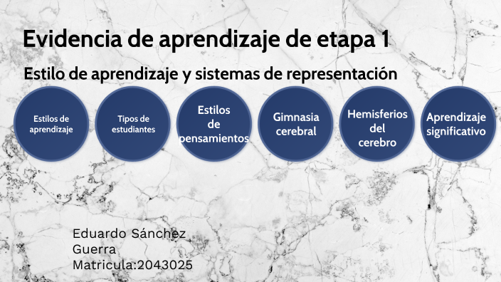 Estilo de aprendizaje by Eduardo Sánchez Guerra on Prezi