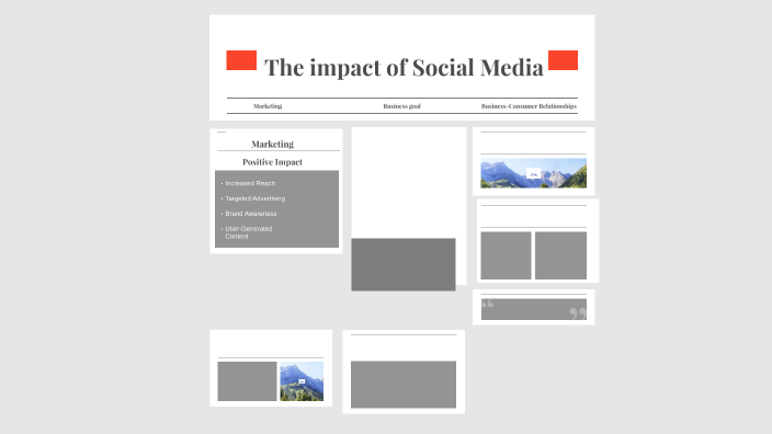 The impact of social media by eman on Prezi