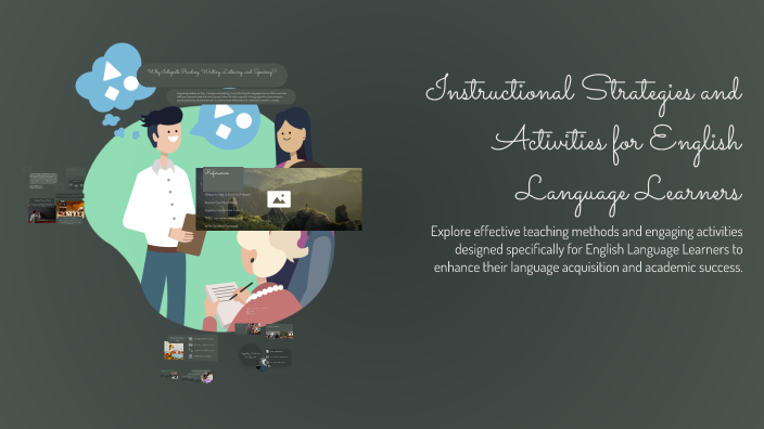 Instructional Strategies and Activities for English Language Learners ...