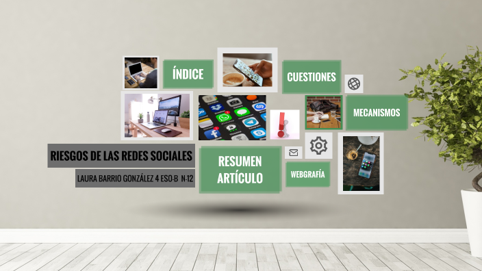 trabajo riesgos de las redes sociales by Laura Barrio González on Prezi