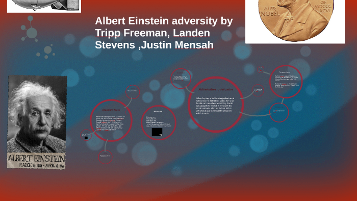 Albert Einstein Overcoming Adversity Albert Einstein adversity by Justin Mensah on Prezi